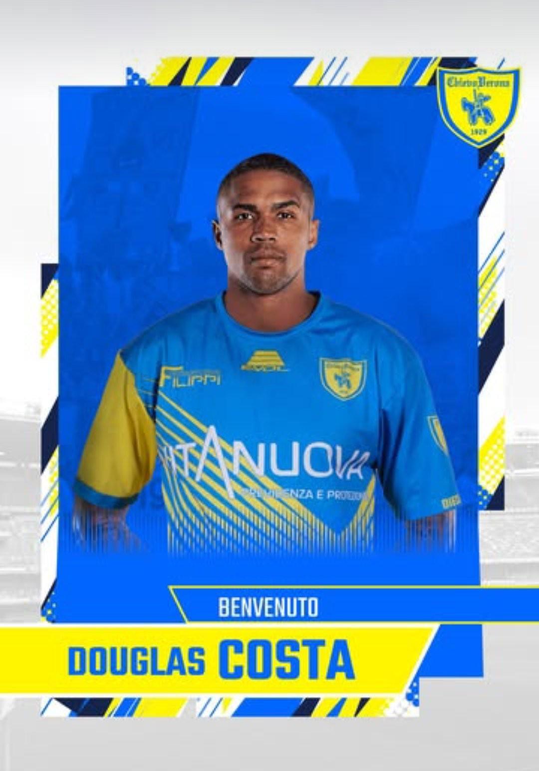 开云官方网站-官方:道格拉斯-科斯塔自由转会加盟意丁俱乐部切沃